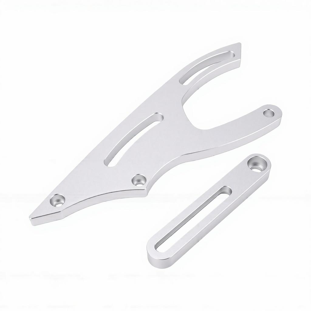 Power Steering Pump Bracket Kit Billet Aluminum Alloy Replacement for Ford 289 302 351W SBF Small Block Engine