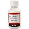 Matt Glue Varnish - Adult - 100 Ml - Mixed - High Quality - Decoupage Technique