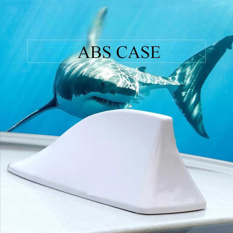 Car Radio Shark Fin Car Shark Antenna Radio FM Signal Design for All Automobiles Aerials Auto Exterior Styling Replacement Parts
