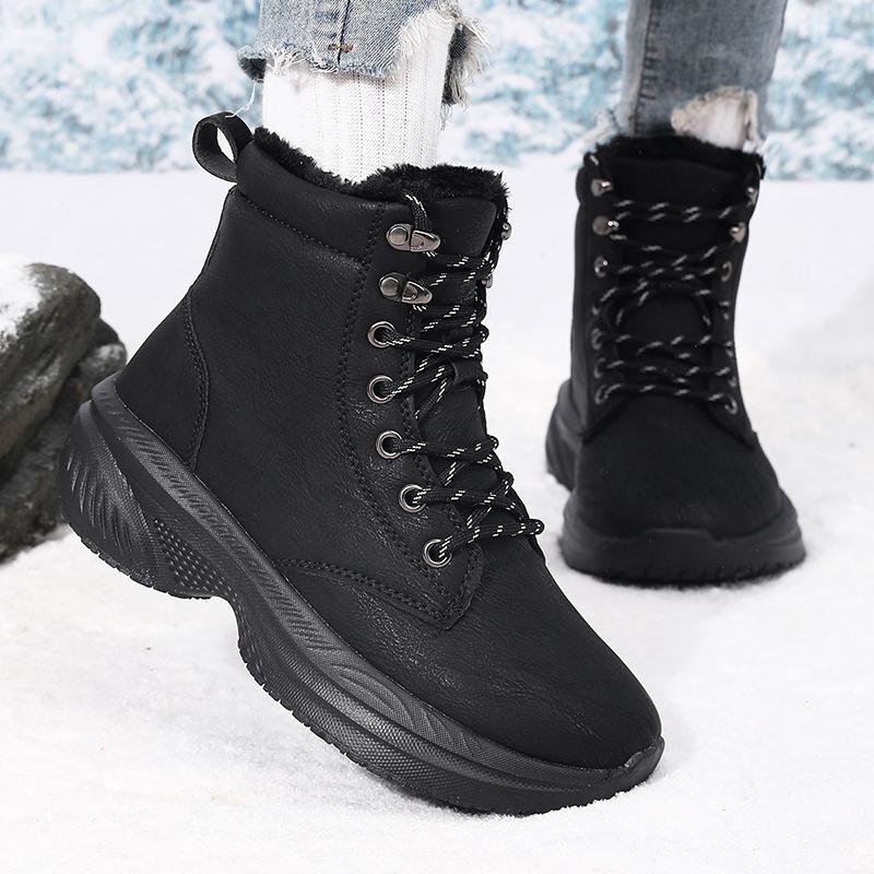 Women'S Winter Shoes Designer Luxury Shoe Thick Soled Snow Boots Black Ankle Boots Men'S Hiking Boots Elegant Men'S Shoes