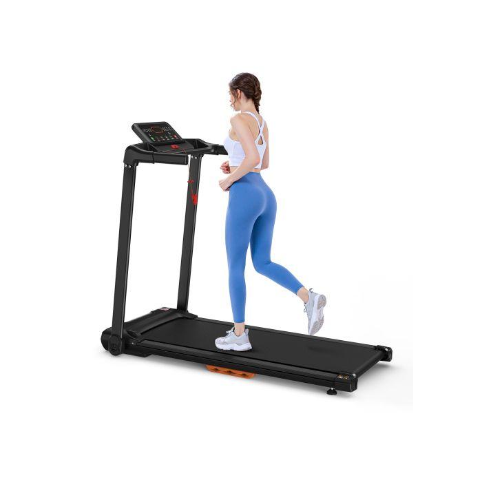 Tapis roulant pliable - NEWTRAL - Modèle 12 km/h - Capacité 120 kg - Écran LED - 12 modes préréglés