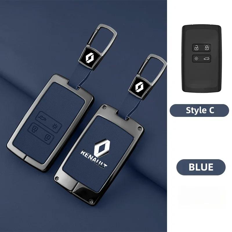 Copricerchi Lega di Zinco Custodia Cover Guscio Portachiavi per Auto per Renault Koleos Captur Kadjar Megane Clio 5 Talisman Arkana Zoe Scenic
