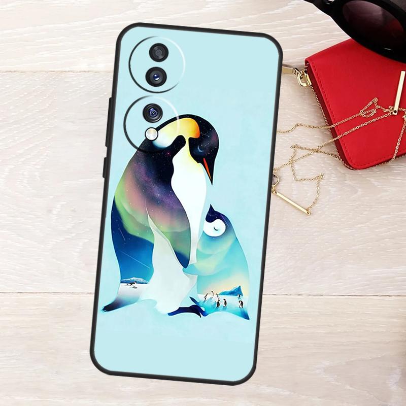 

Милый Мультяшный Пингвин Чехол Для Honor 400 Pro 200 50 70 90 X9a X9b X9c X9d X8a X8b X8c Magic 7 Lite 5 6 8 Pro Чехол For Honor 50