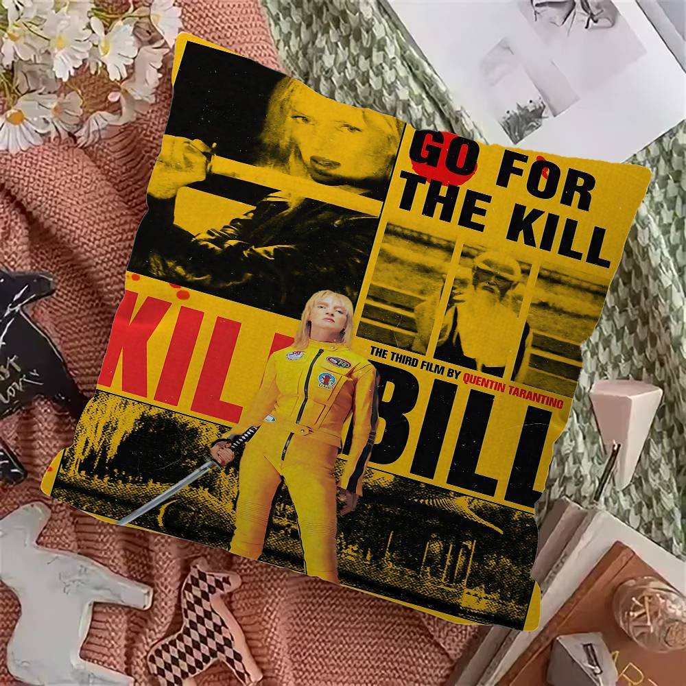 Movie Kill Bill Lucky Dragon Pillow Cover Sofa Cushion Cover Home Room Decoration Children Gift