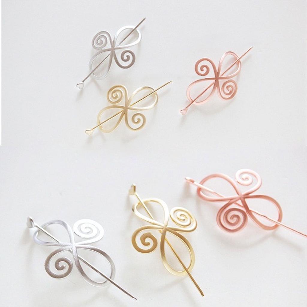 Buy Vintage Heart Star Barrette Moon Triangle Metal Hair Clips Hair