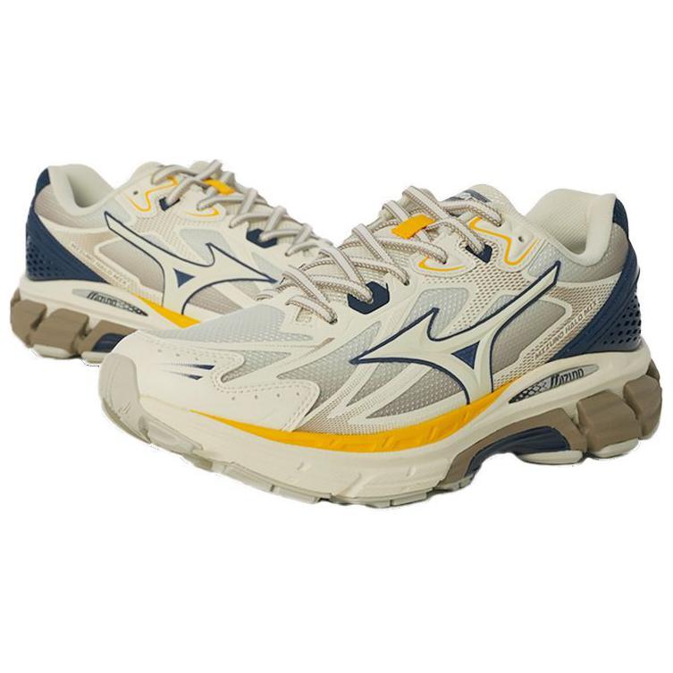 Mizuno Halo Mix Beige Unisex Sneakers Blue Yellow D1GH240810