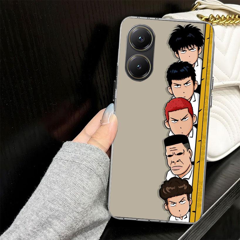 S-SLAM DUNK Cute Case for Xiaomi Poco X7 F7 Ultra X6 F6 F5 X5 Pro X3 Nfc Phone Cover X4 F4 Gt F3 M6 M5S M3 Silicone Funda
