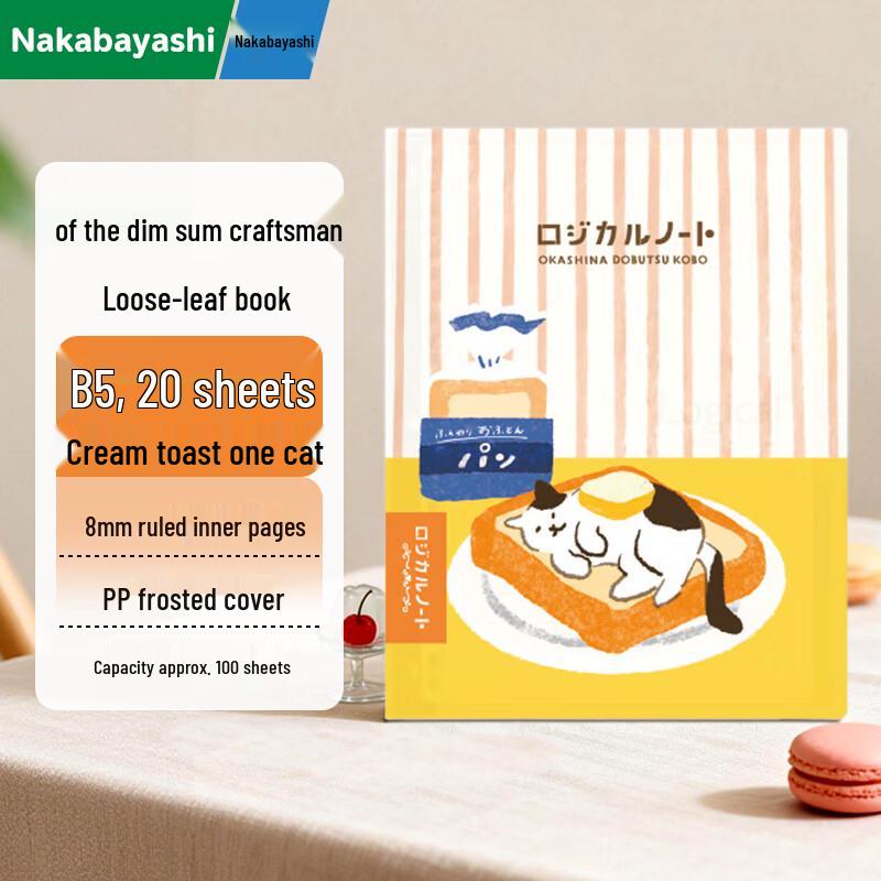 Nakabayashi x Furukawa Paper B5 Loose-Leaf Notebook