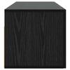 Wall Cabinet Black Oak Look 100 x 36.5 x 35 cm
