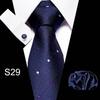 Men's Business Professionals Striped Tie Wedding Suit Accessories Polyester Tie Men