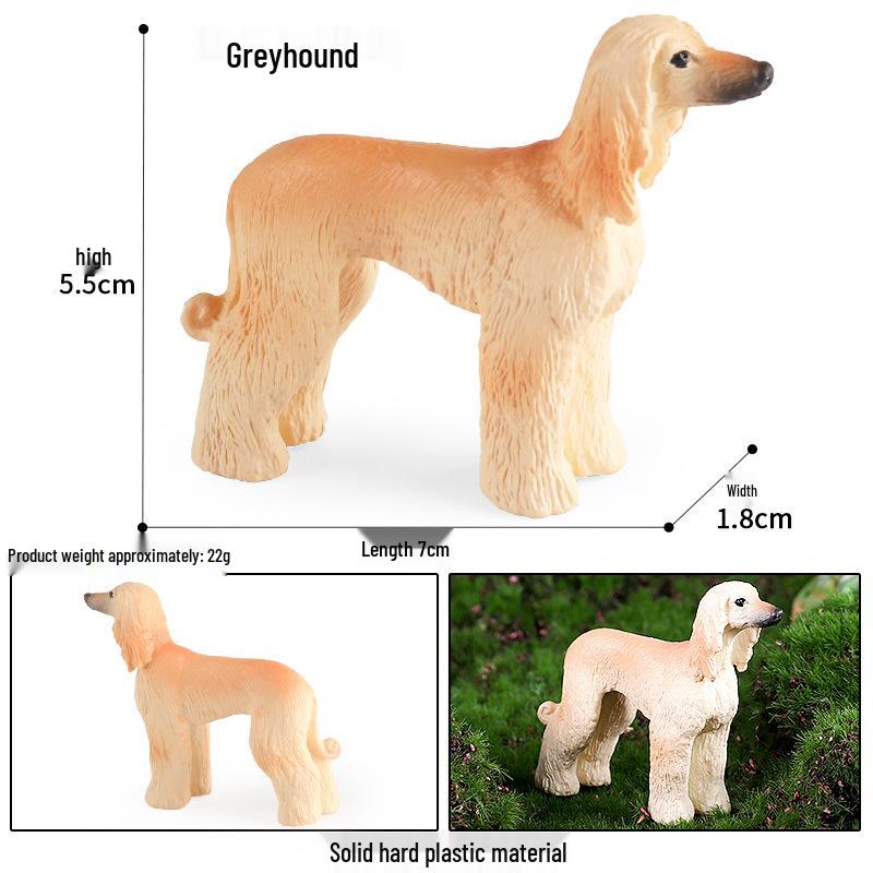 Solid Cute Animal Models: Squirrel, Shiba Inu, Teddy, Hamster, Panda, Flying Squirrel Car/Desktop Ornaments