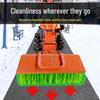 Compact Gasoline Snow Blower and Shovel for Property and Road Sanitation