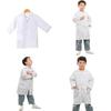 Kids Doctor Coat White Lab Coat For Roleplay Science Experiments