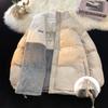 Nuovo cappotto imbottito in cotone spesso e pile double-face, cappotto da uomo e da donna coreano