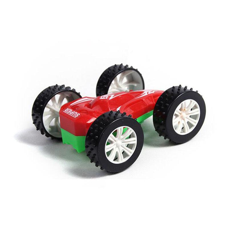 Kids Double-sided Inertia Car Model Toy Children's Pull Back Double-sided Dump Truck Toys Boys Diecasts Inertia Cars Toys Gifts