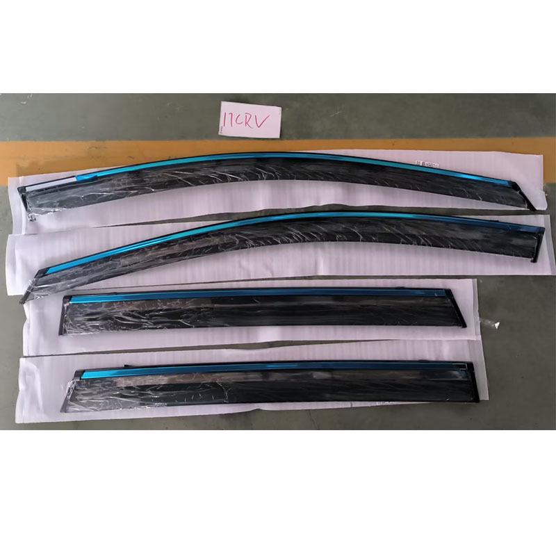Honda CRV Rain & Sun Visors: Window Eyebrows & Door Rain Blocks