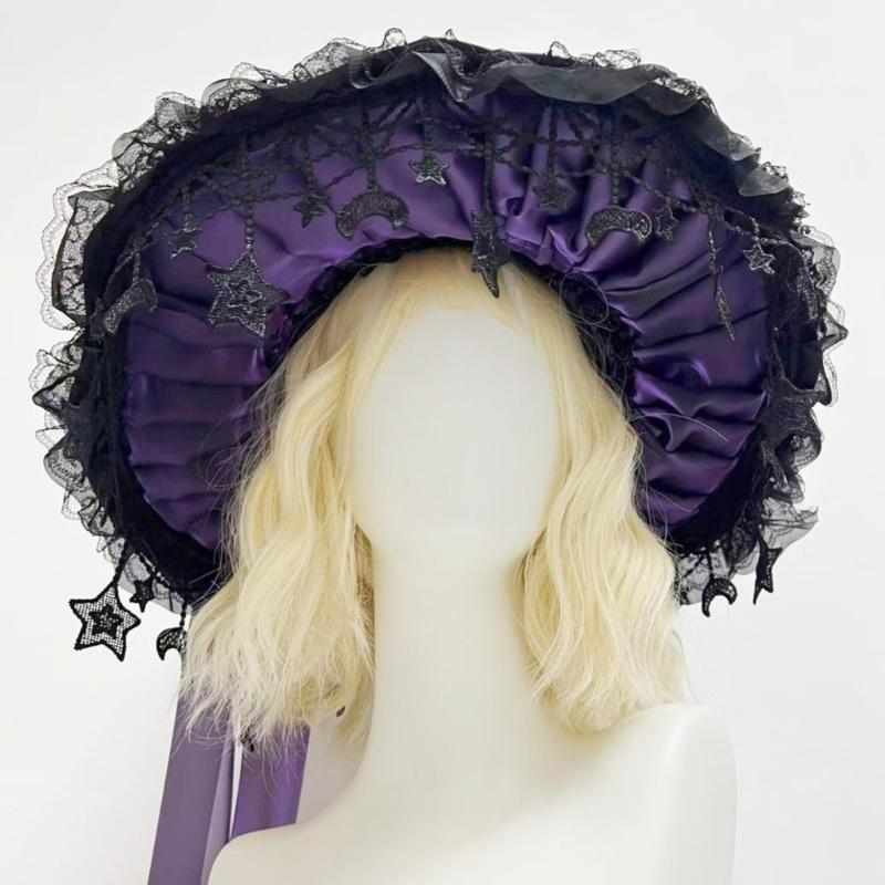 Halloween Wizard Hat Funny Witch Hat Witch Caps Wizard Costume Accessories for Masquerades Party Decor Cosplay Props