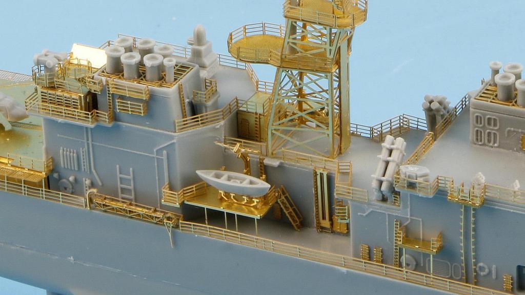 Tetra Models SE Series Spruance Destroyer DR Plastic Model Kit Parts SE7045 1/700 DD-963 (for Company)