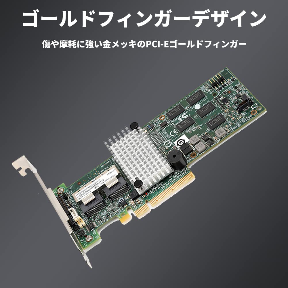 ASHATA Smart Array M5015 Array Card for Megaraid 9260-8i Controller RAIDLSI 46M0851, PCIe x8, Supports 3Gb/s and 6Gb/s and SAS Hard Disk Drives