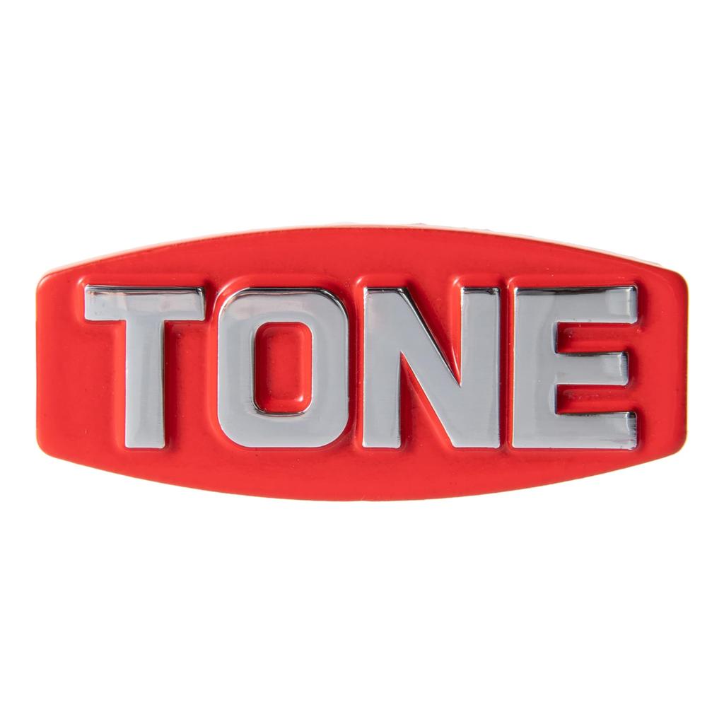 TONE G-048 Aluminum Emblem Red Small