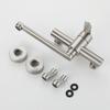 Kitchen Faucet Mixers Wall Mounted 304 Stainless Steel Mixer Tap Sink Faucet Hot Cold Water Mixer Mop Pool Tap Basin Faucet