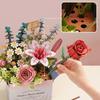 ROBOTIME Rowood Wooden Flower Basket DIY 3D Puzzle TW03H