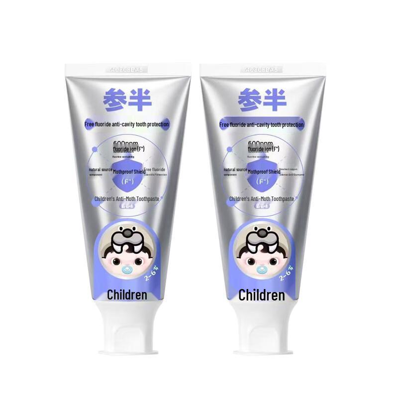 Детская зубная паста без фтора