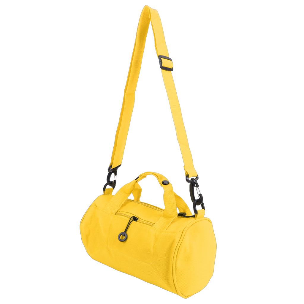 Small Gym Bag Stylish Water Proof Oxford Cloth Overnight Travel Bag for Outdoor Activity Business Trip Black