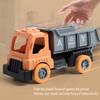 1/4 Stück Kinder Baufahrzeug Spielzeug Trägheitsantrieb Bewegliche Gelenke Ingenieurfahrzeug Kleinkinder Lernbagger Bulldozer Kipplaster Mischwagen