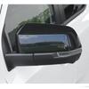 For Ford Ranger  2024 ABS Plastic Car Rearview Side Mirror Cover Wing Cap Exterior Door Trim Adhesive Sticker Parts