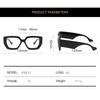 Latest Clear Thick Frame Eyewear Anti Blue Ray Blocking Eyeglasses Square Optical Lens Eyeglasses Unisex Design Gafas Lectura  Gafas De Sol