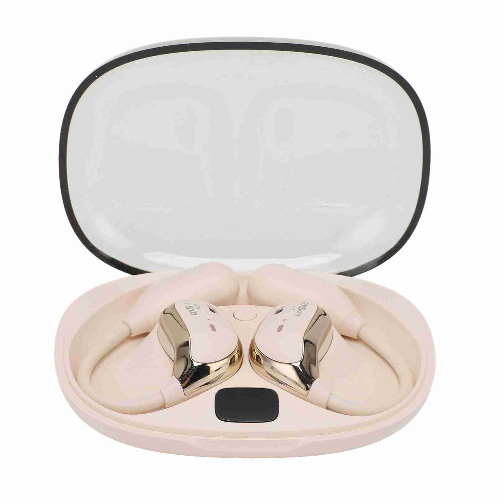 

Bluetooth Translation Earbuds Accurate Language Translator Earbuds Fast 3 Modes Support 144 Languages for Travel бежевий