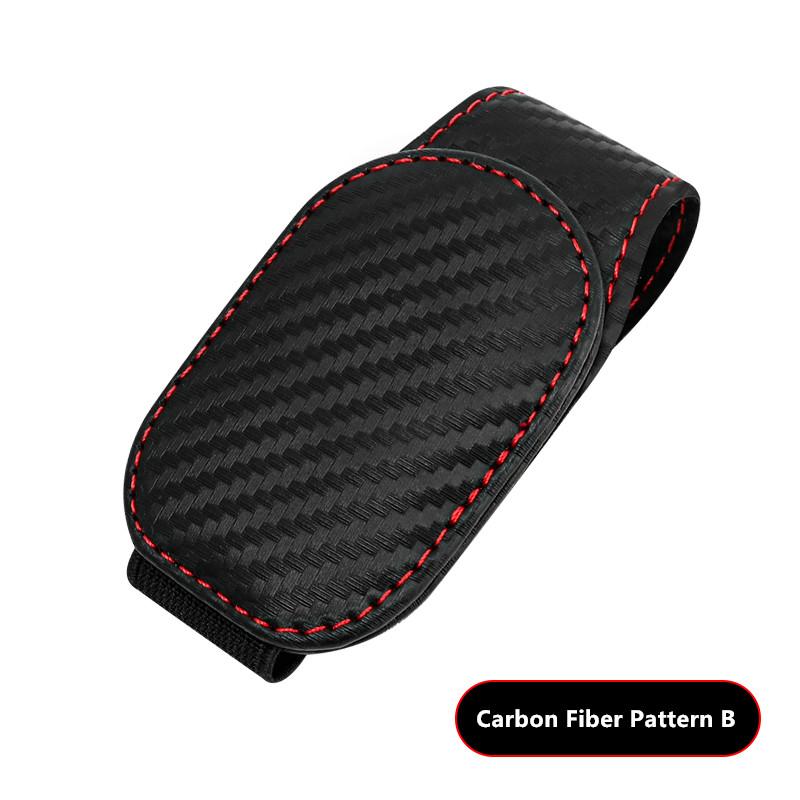 

Car Glasses Clip Car Sun Visor Storage Artifact Multifunctional Creative Leather Sunglasses Card Ticket Clip