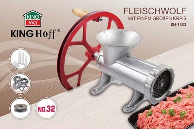 Gusseisen Fleischwolf #32 Kinghoff Kh-1432