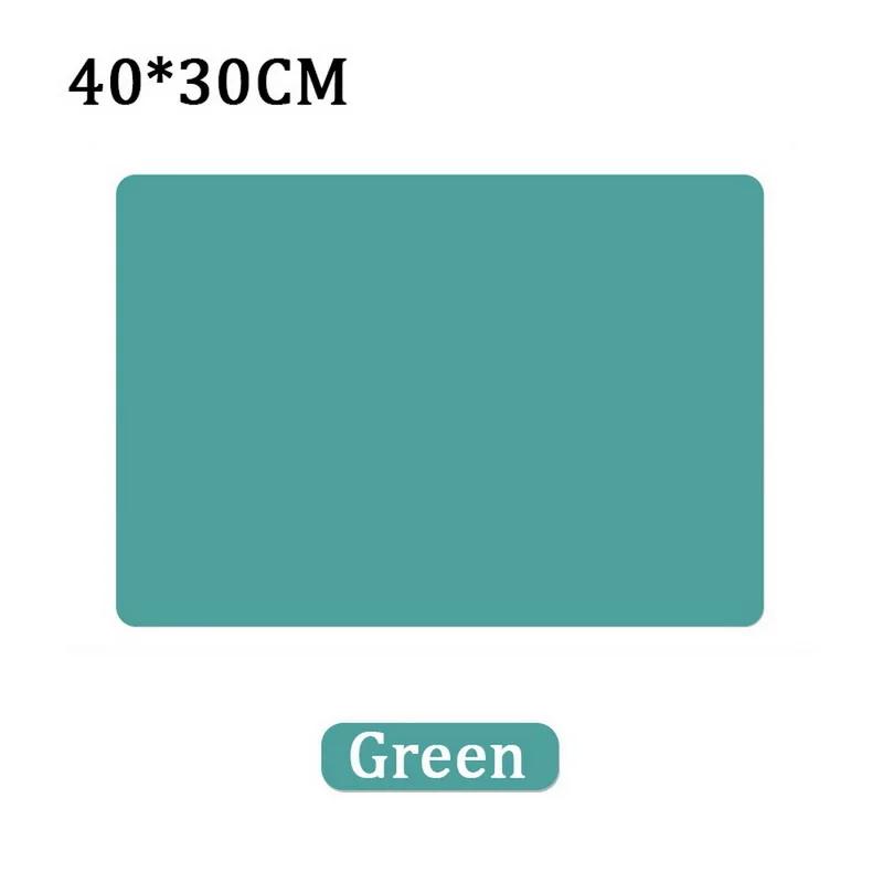 Silicone Pad Waterproof Placemat Table Mat Heat Insulation Countertop Protector Pad Anti-Skidding Washable Resin Pad For Kitchen
