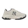 MLB Synthetic Leather Chunky Sneakers Unisex 3ASHCV16N-50IVS