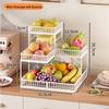 Jingyuheng 3-Tier Fruit & Snack Tray with Tissue Box