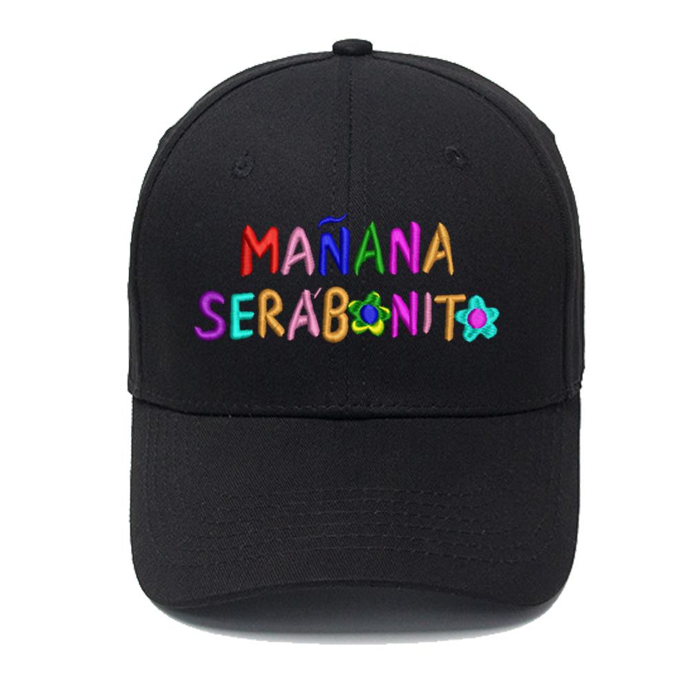 

Embroidered MANANA SERA BONITO Cotton Baseball Cap Adjustable