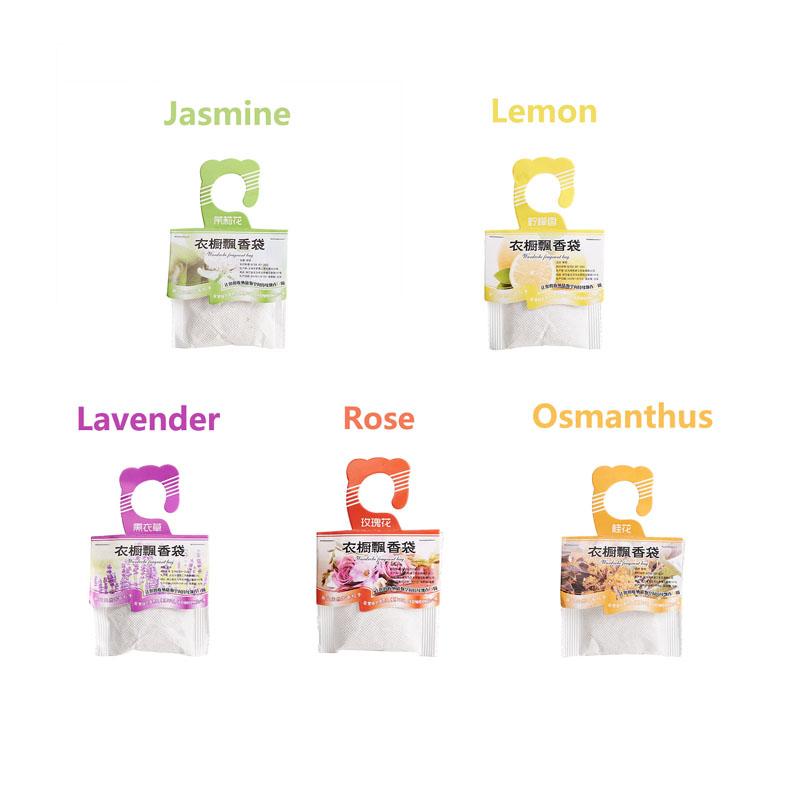 Wardrobe Fragrance Bags Scented Sachets Deodorizing Air Freshener Lavender Osmanthus Closet Drawer Room Fragrance Bags