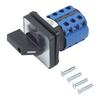 3 Positions OnOffOn Rotary Cam Selector Switch LW2620A32A Changeover Switch for Electrical Control Panel 3 Phase AC380V DC220V