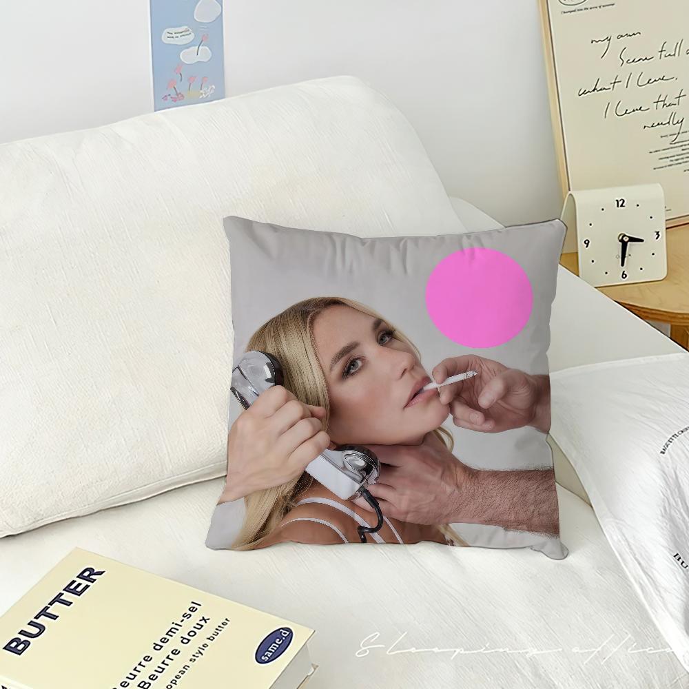 Kesha Pop Music Singer cushion cover Pillow Case Square Cushion Room Bedroom Headboard Sofa Living Backrest Nap Time