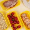 Er Hesen Disposable Rectangular Plastic Food Containers with Lids