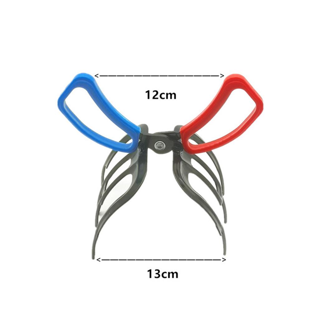 1PCS 2/3-Claw Metal Fish Grips With Non-slip Handle Clamp Grabber Fish Control Pliers For Control Fish Fishing Accessories