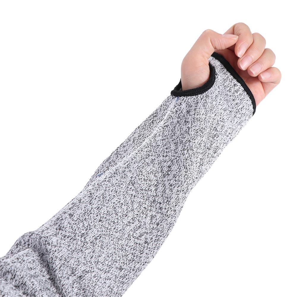 Thumb Hole Safety Protecter Arm Sleeve Bite Proof Arm Sleeve Cover  Kitchen