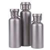 500/600/750ml Titanium Water Bottle with Lid Portable Sports Kettle Leak-Proof Lightweight Drinking Bottle for Outdoor Picnic