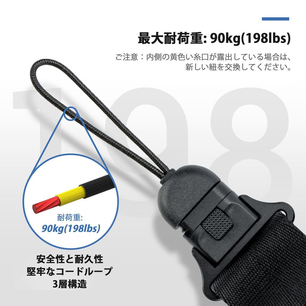 JJC Camera Neck Strap with Adjustable Strap for Drop Compatible with Leica Q3 Sony Panasonic Nikon COOLPIX Z50 Z6 Canon EOS R R6 Mark and R10