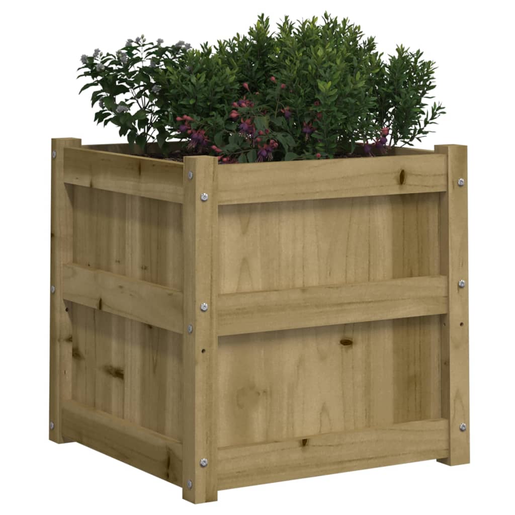 Plant Pot 50x50x50 cm Pressure Treated Pine Wood
