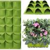 Felt Multi-Pocket Wall Hanging Planting Bag for Flowers and Vegetables