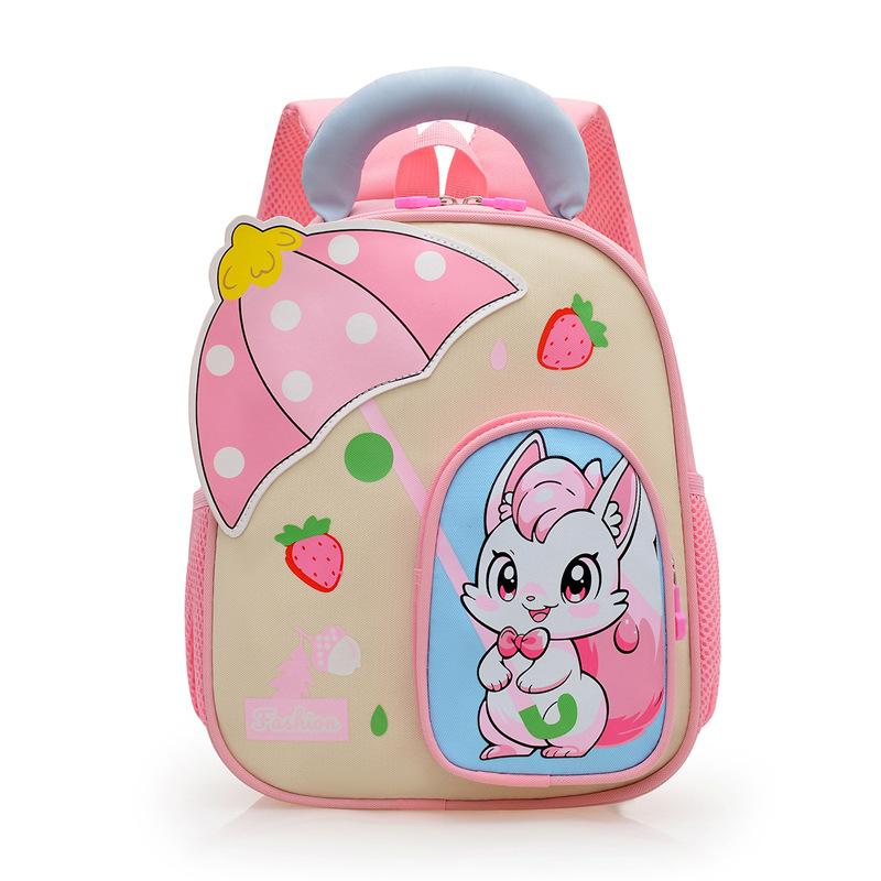 Boys and Girls Kindergarten Schoolbag 3-6 Years Old Baby Children's Backpack Cute Cartoon Small Medium and Large Class Backpack