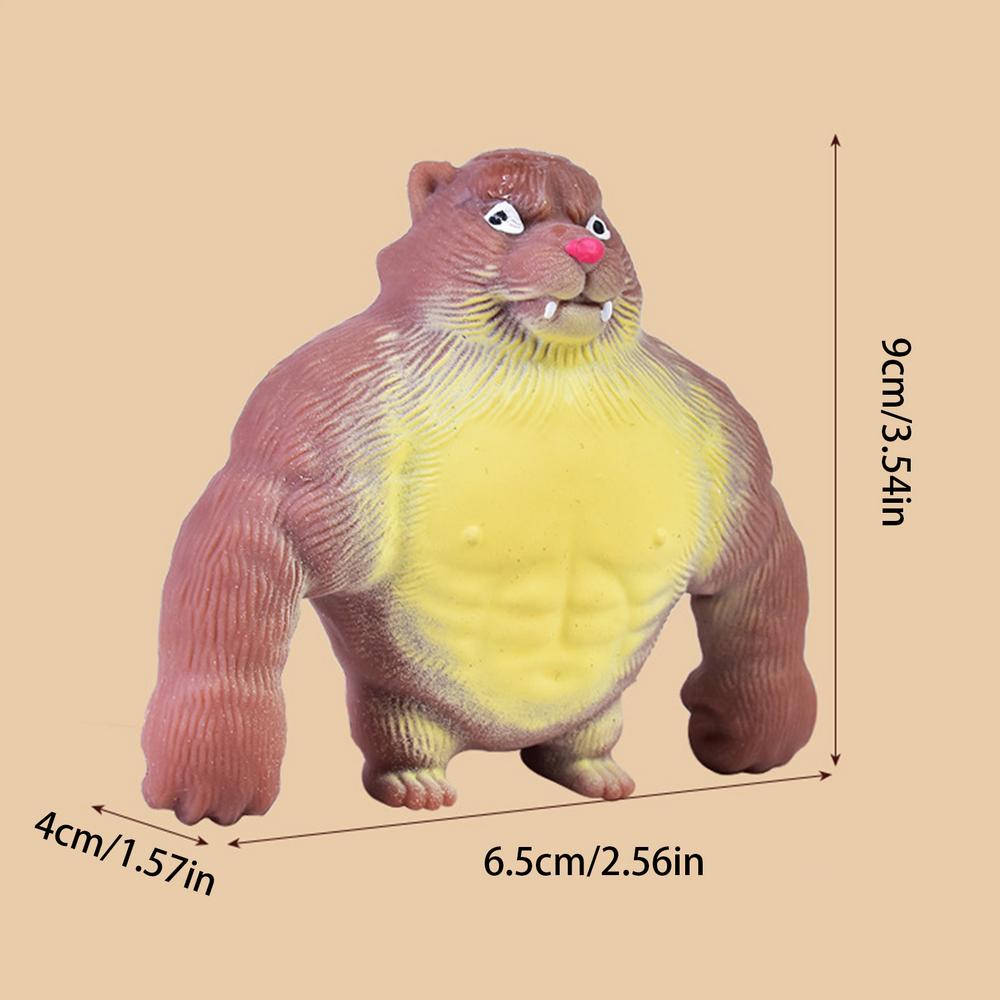 

Сжималка Антистресс Мини Форма Тигра Подарок на Вечеринку Веселые Сжималки Для Взрослых Мальчиков Девочек Детей Подростков Женщин Мужчин Детский Сад красный